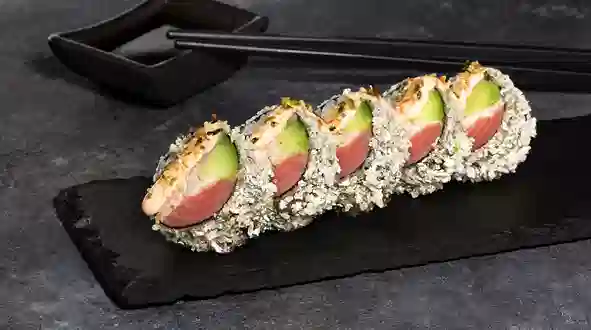 Блюдо Темпура ролл с тунцом меню SUSHI MASTER UA Темпура ролл с тунцом меню SUSHI MASTER UA